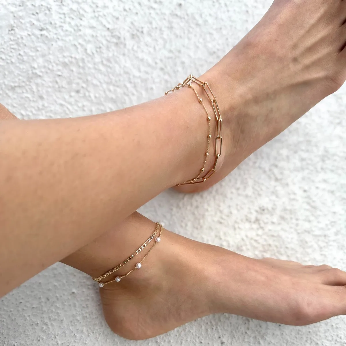 Pearl Chain Anklet