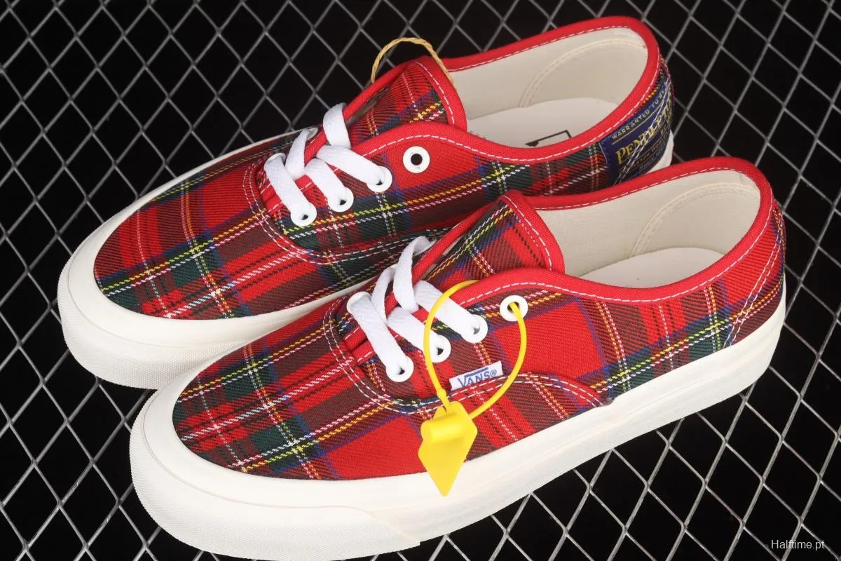 Pendleton x Vans Style 36 joint style Scottish stripe series low-top casual board shoes VN0A54F29GT