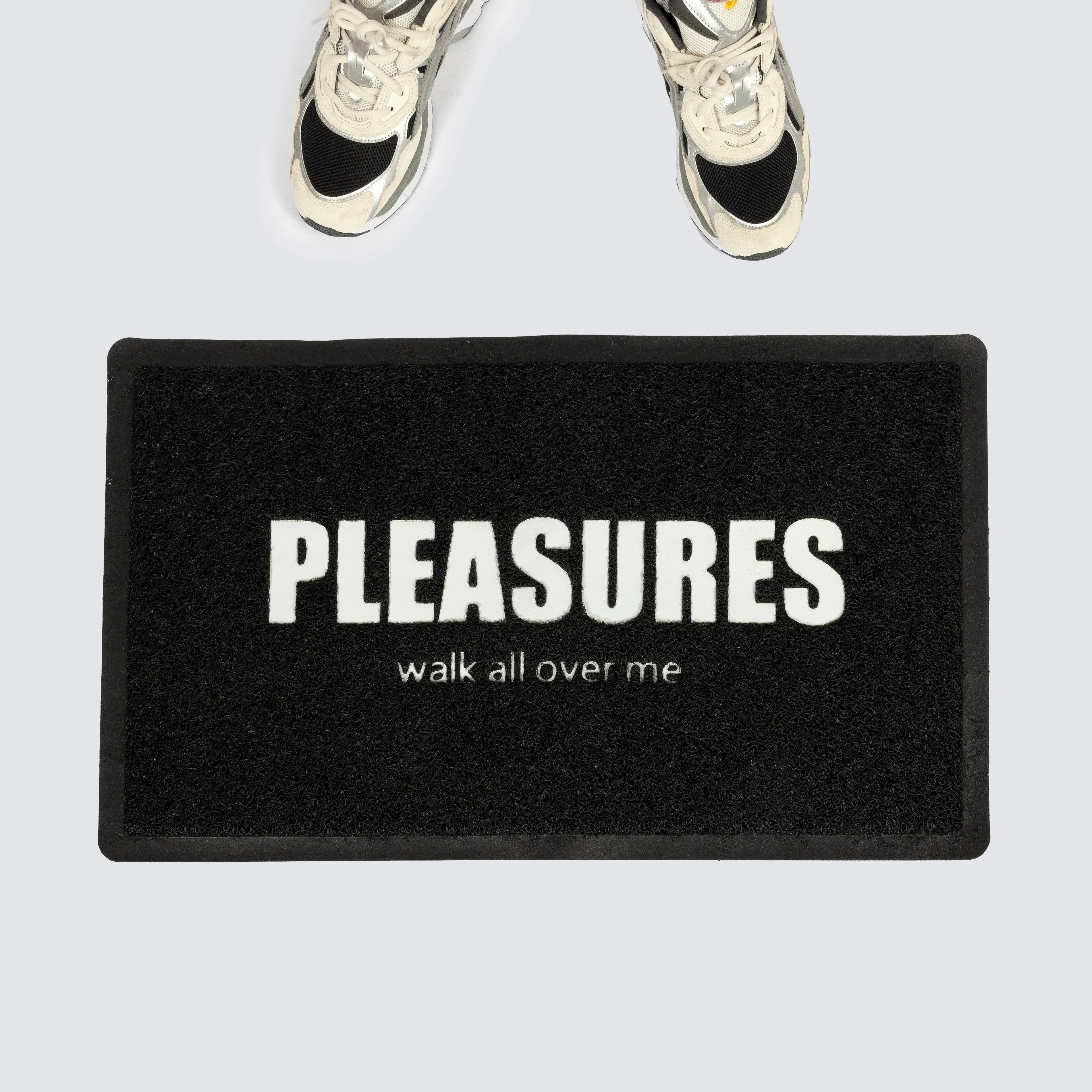 Pleasures Over Me Rubber Door Mat