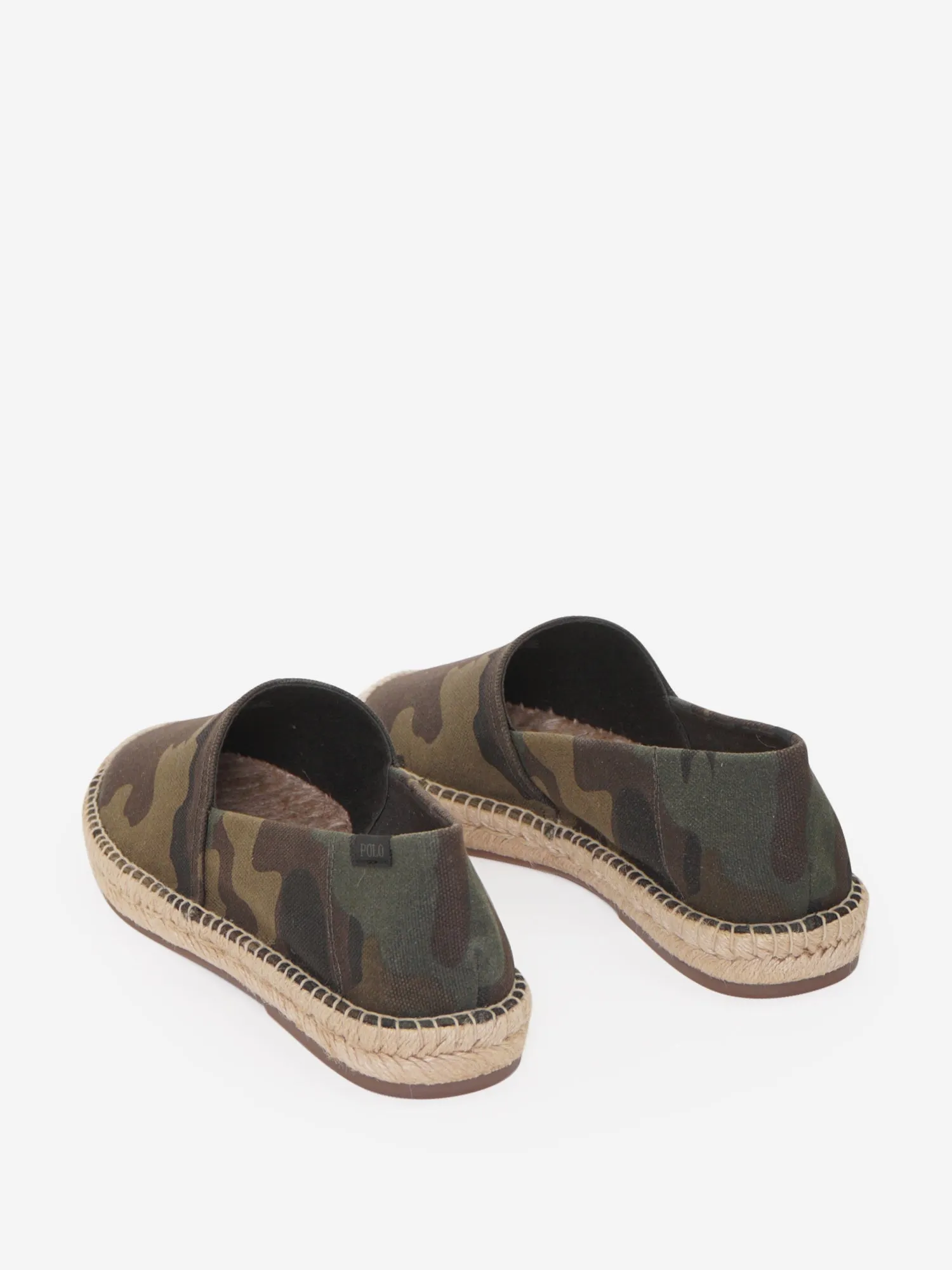 Polo ralph lauren - Espadrillas in canvas camouflage con suola in corda