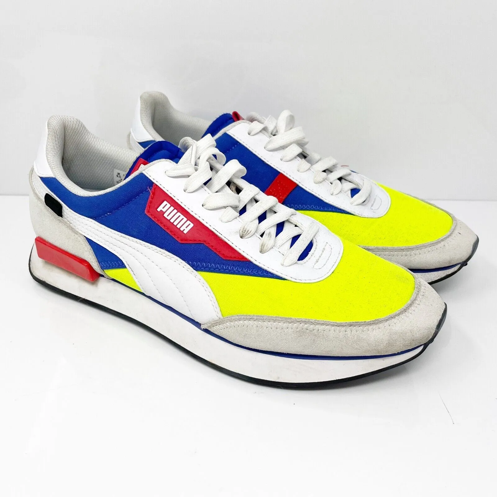 Puma Mens Future Rider 371149-06 Yellow Casual Shoes Sneakers Size 10.5