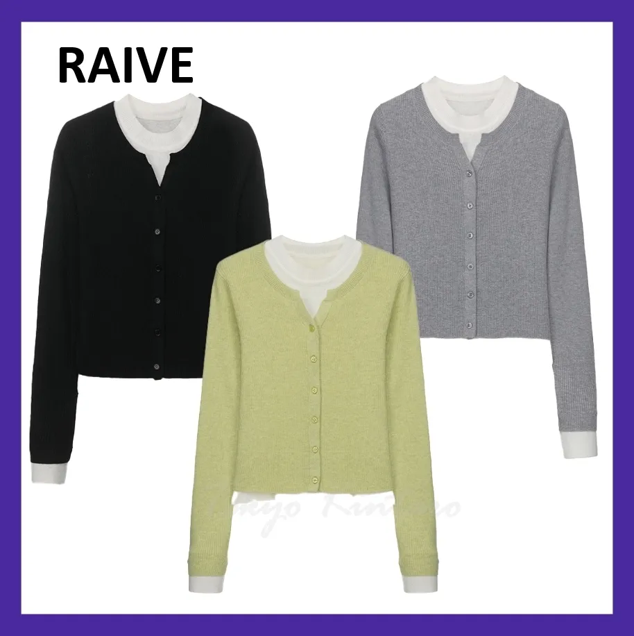 RAIVE  |Casual Style Street Style Cardigans