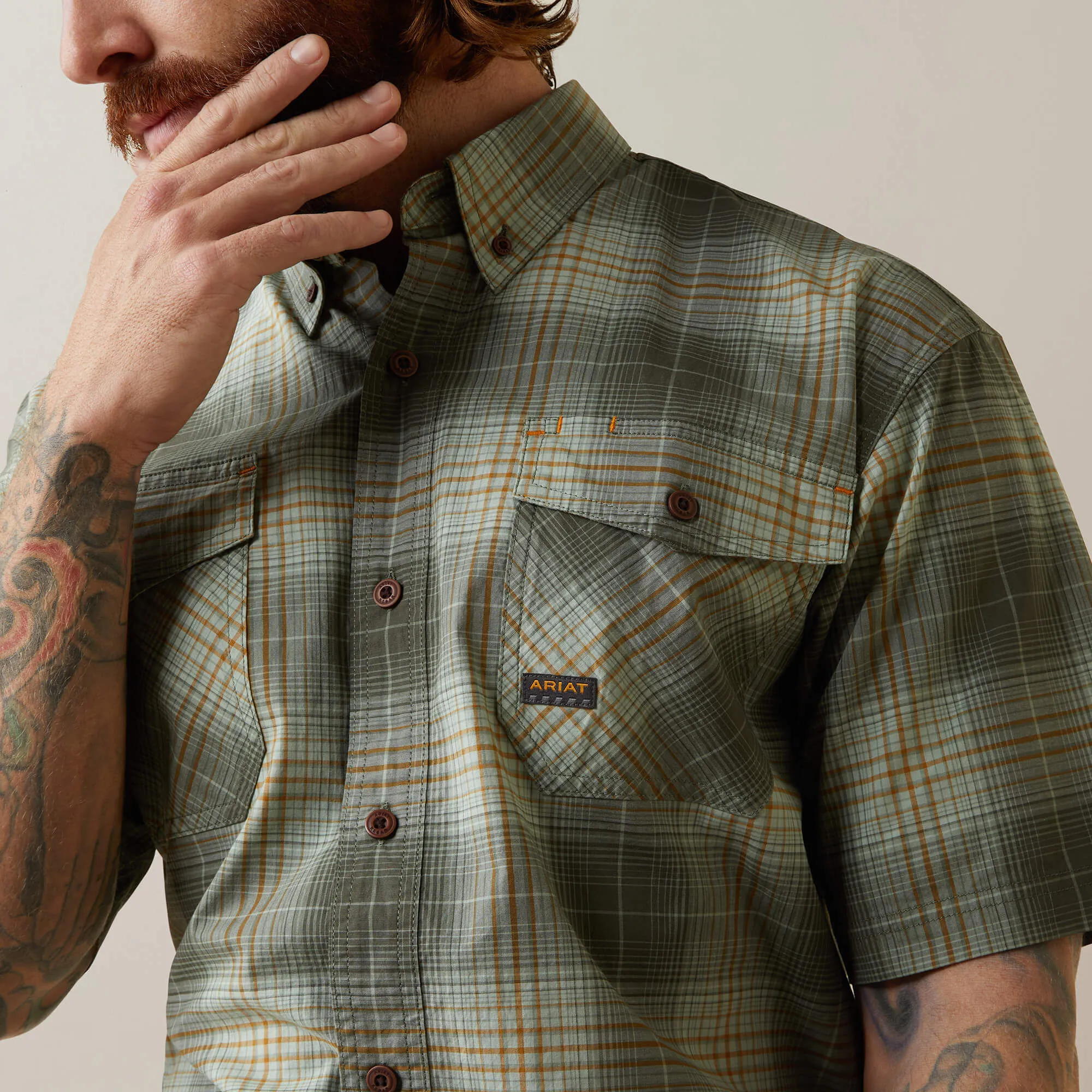 Rebar Made Tough DuraStretch Work Shirt