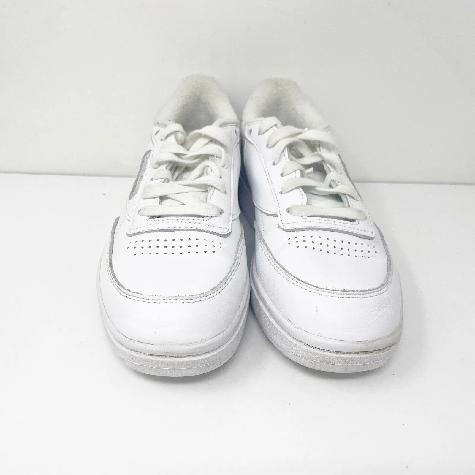 Reebok Womens Club C Double GW0854 White Casual Shoes Sneakers Size 7.5