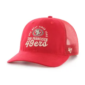 SAN FRANCISCO 49ERS PITSTOP '47 TRUCKER RELAXED FIT