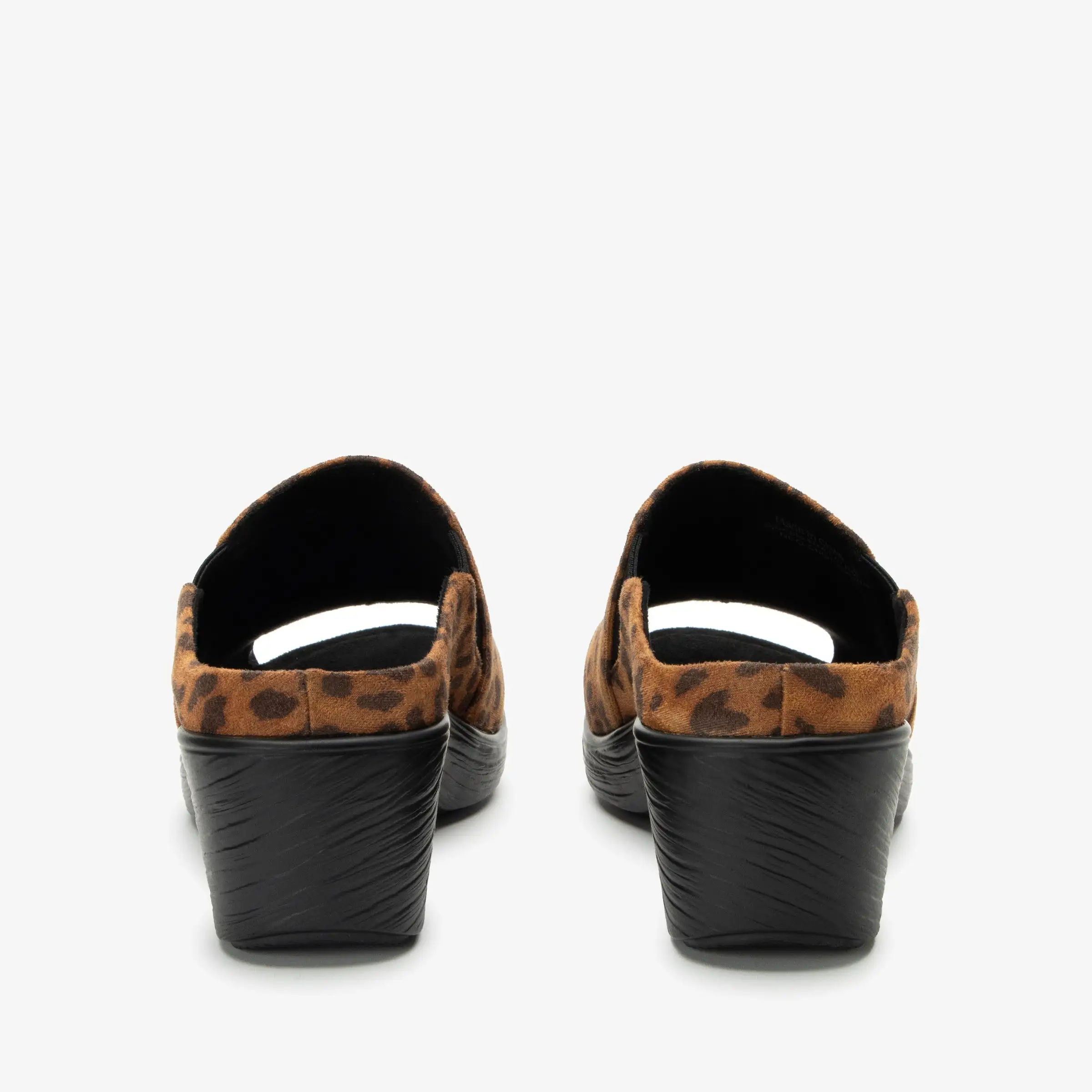 Shilaine Stretch Leopard Sandal