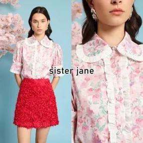 Sister Jane  |Flower Patterns Casual Style Party Style Office Style