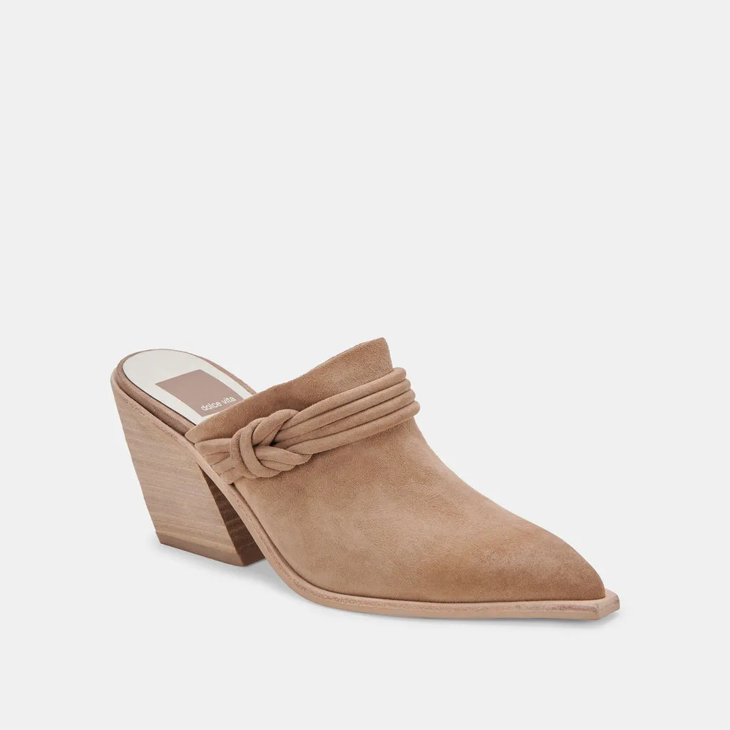 SITA MULES MUSHROOM SUEDE– Dolce Vita 6761895362626