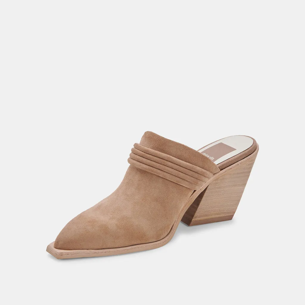 SITA MULES MUSHROOM SUEDE– Dolce Vita 6761895362626