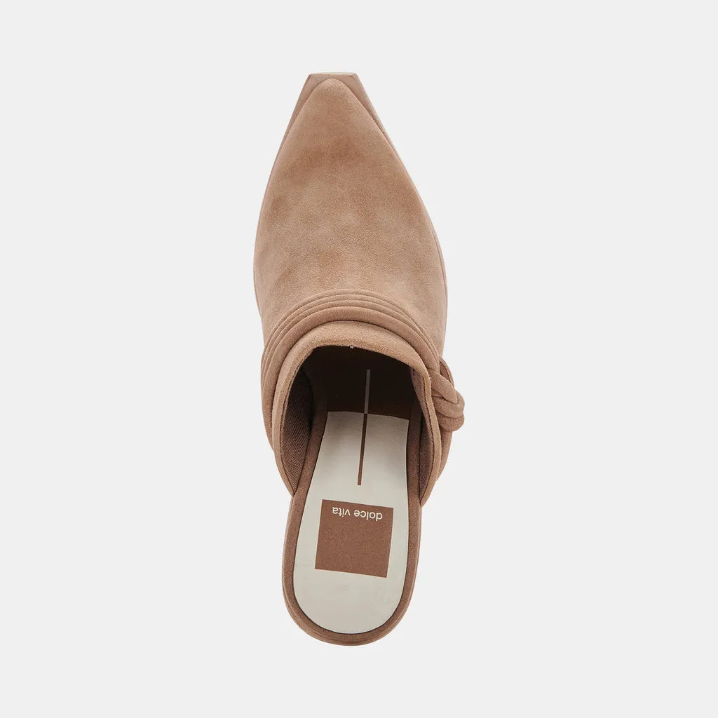 SITA MULES MUSHROOM SUEDE– Dolce Vita 6761895362626