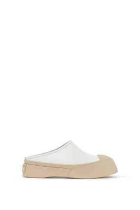 smooth leather pablo clogs SNZW018502 P2722 LILY WHITE