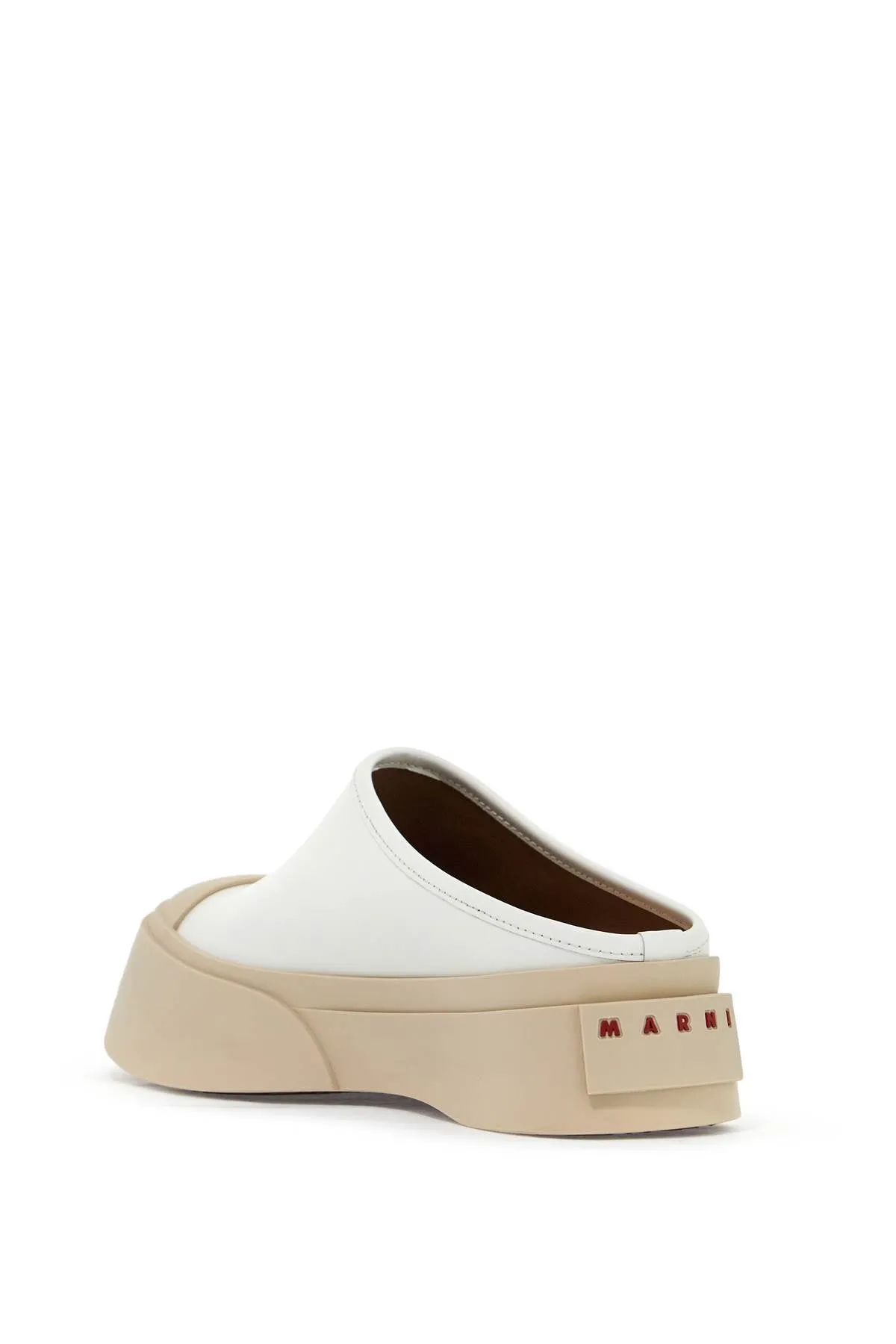 smooth leather pablo clogs SNZW018502 P2722 LILY WHITE