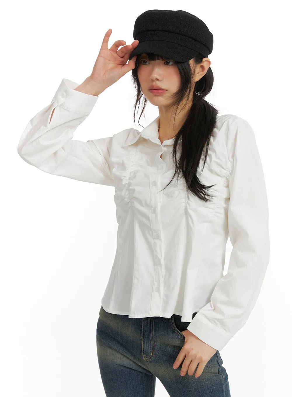 Solid Chic Wide Hat CM413