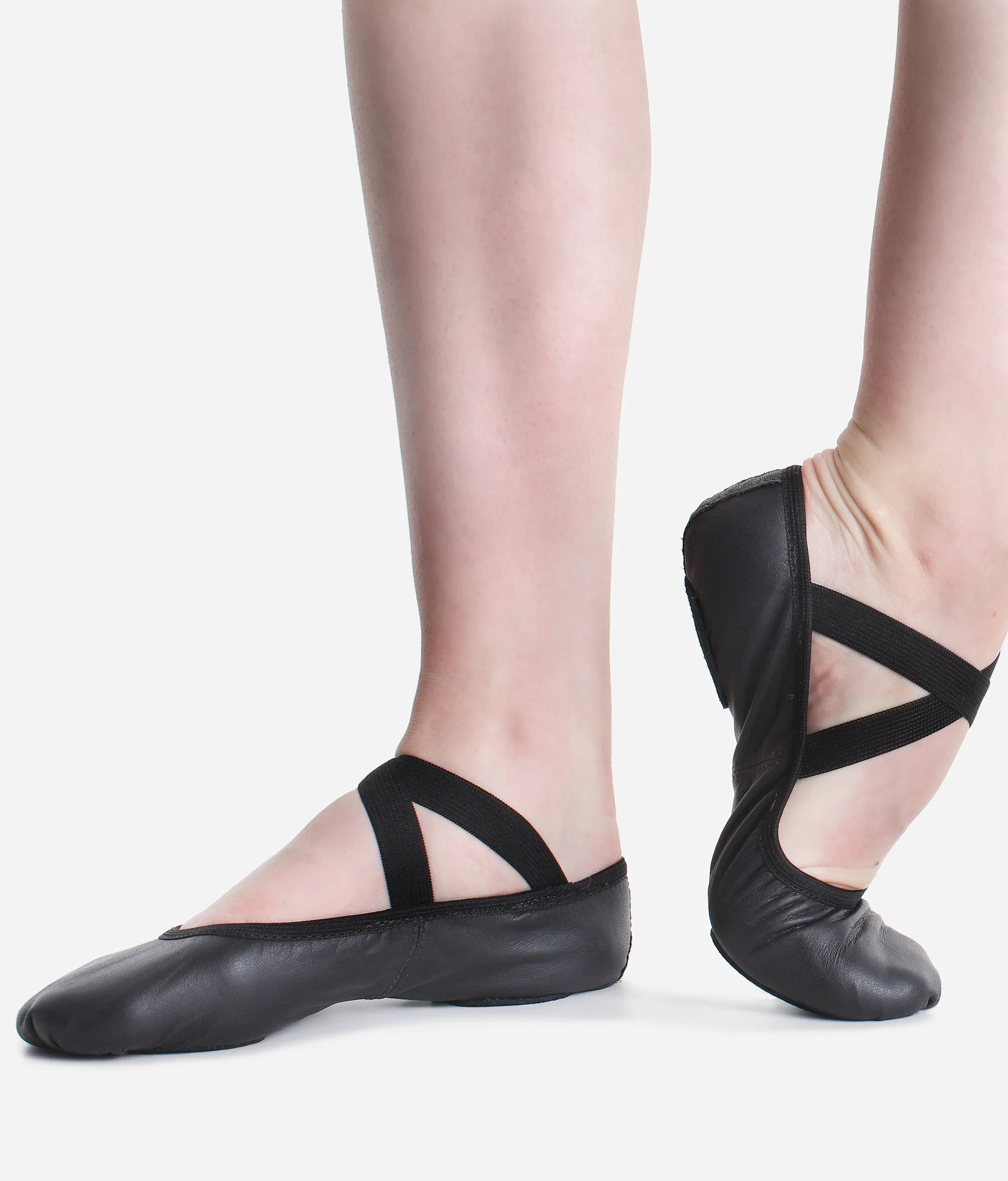 Split Sole Premium Leather Ballet Shoes - SD60 L