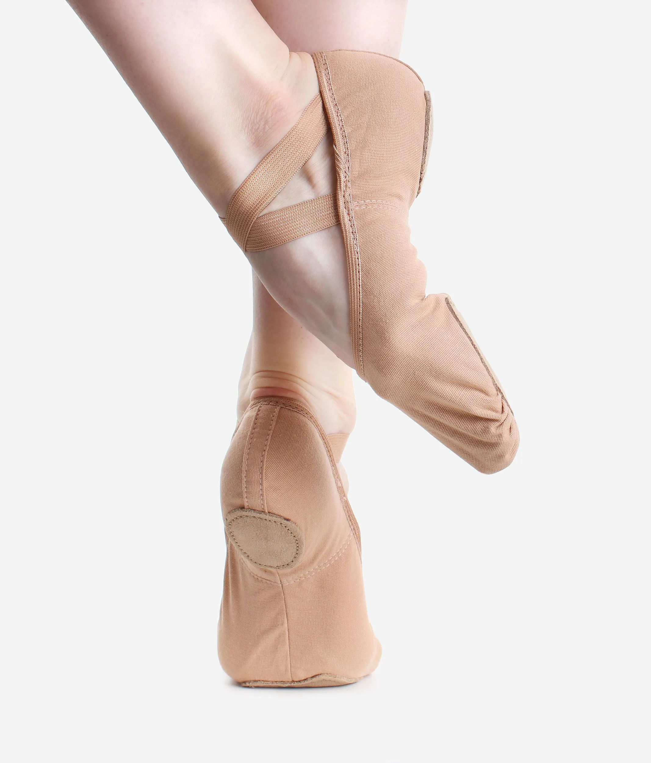 Split Sole Stretch Canvas Ballet Shoes, Medium Width - SD16 L