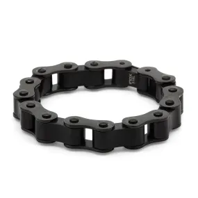 Stainless Steel Black Moto Chain