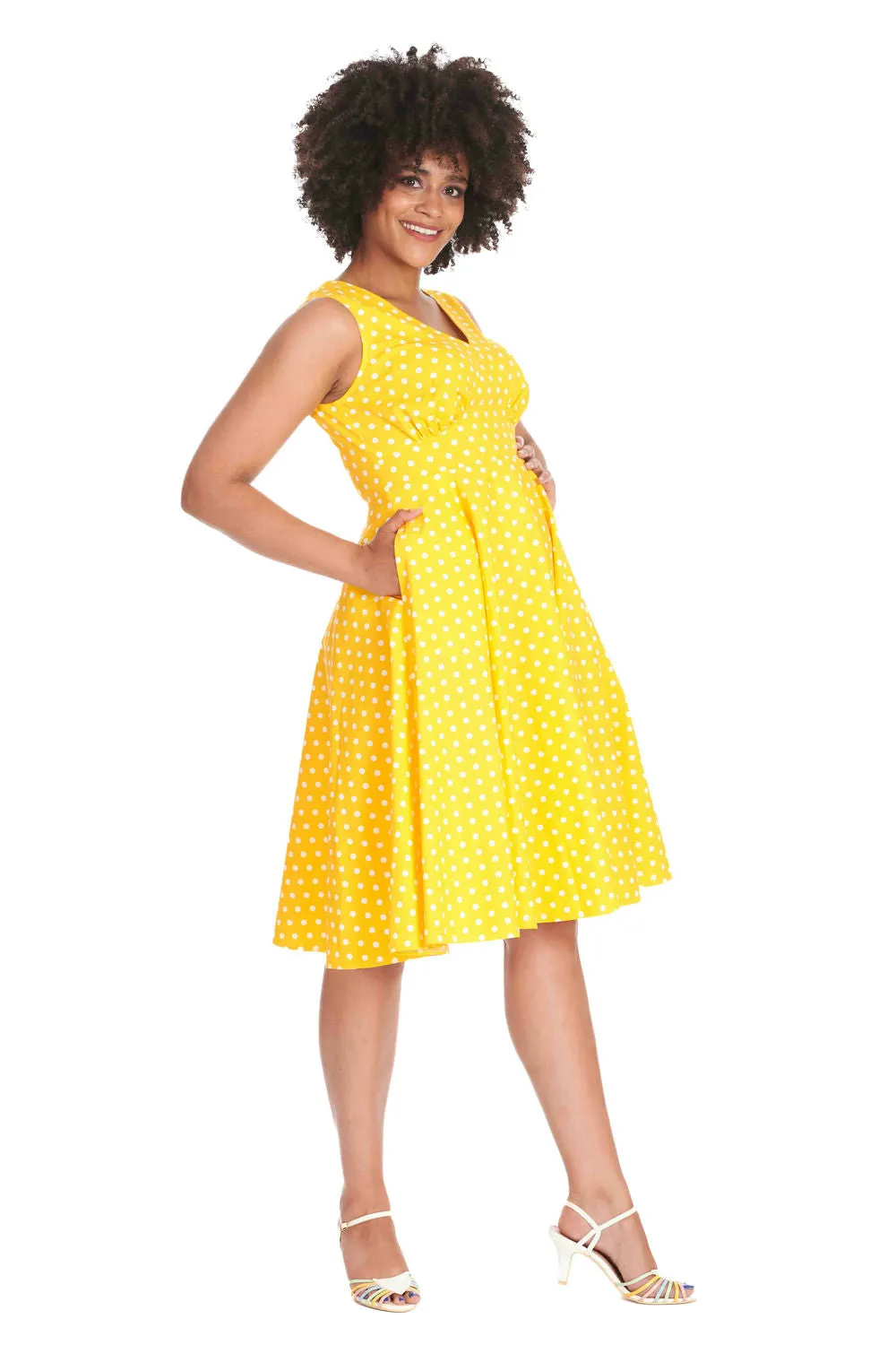 SUMMER OF SPOTS DRESS