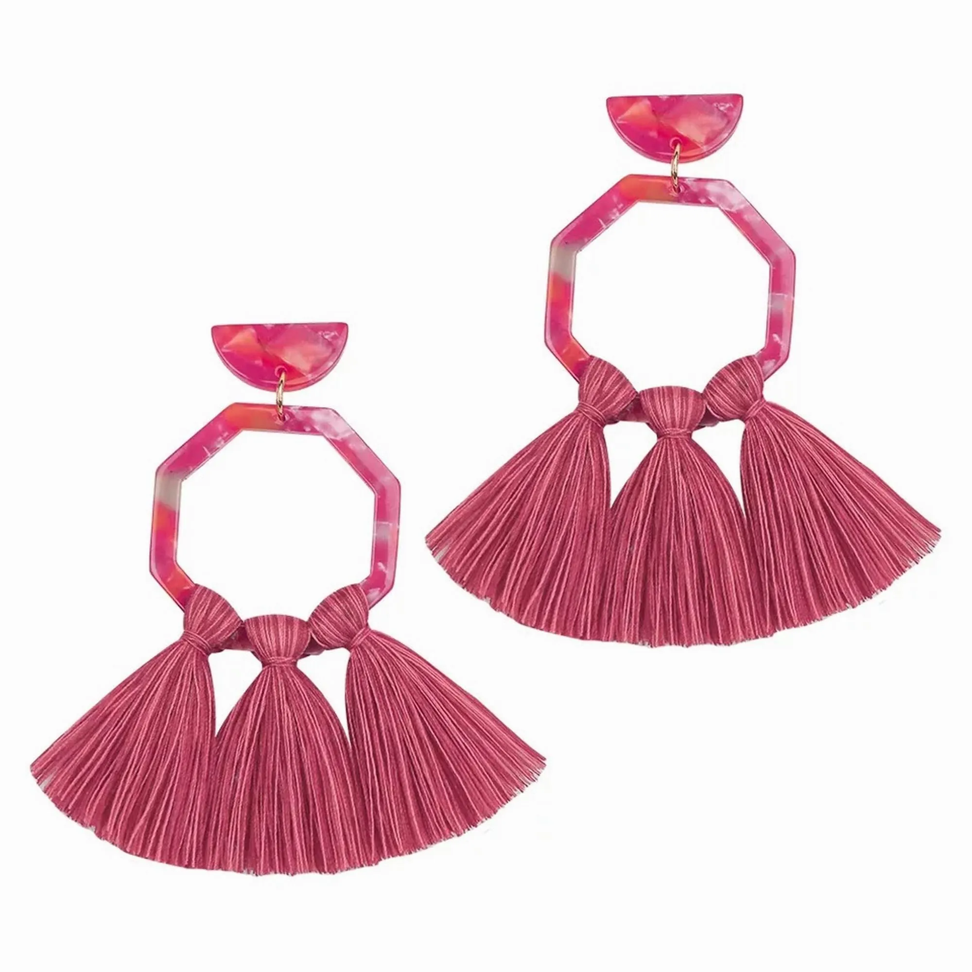 Tassel Chandelier Earrings