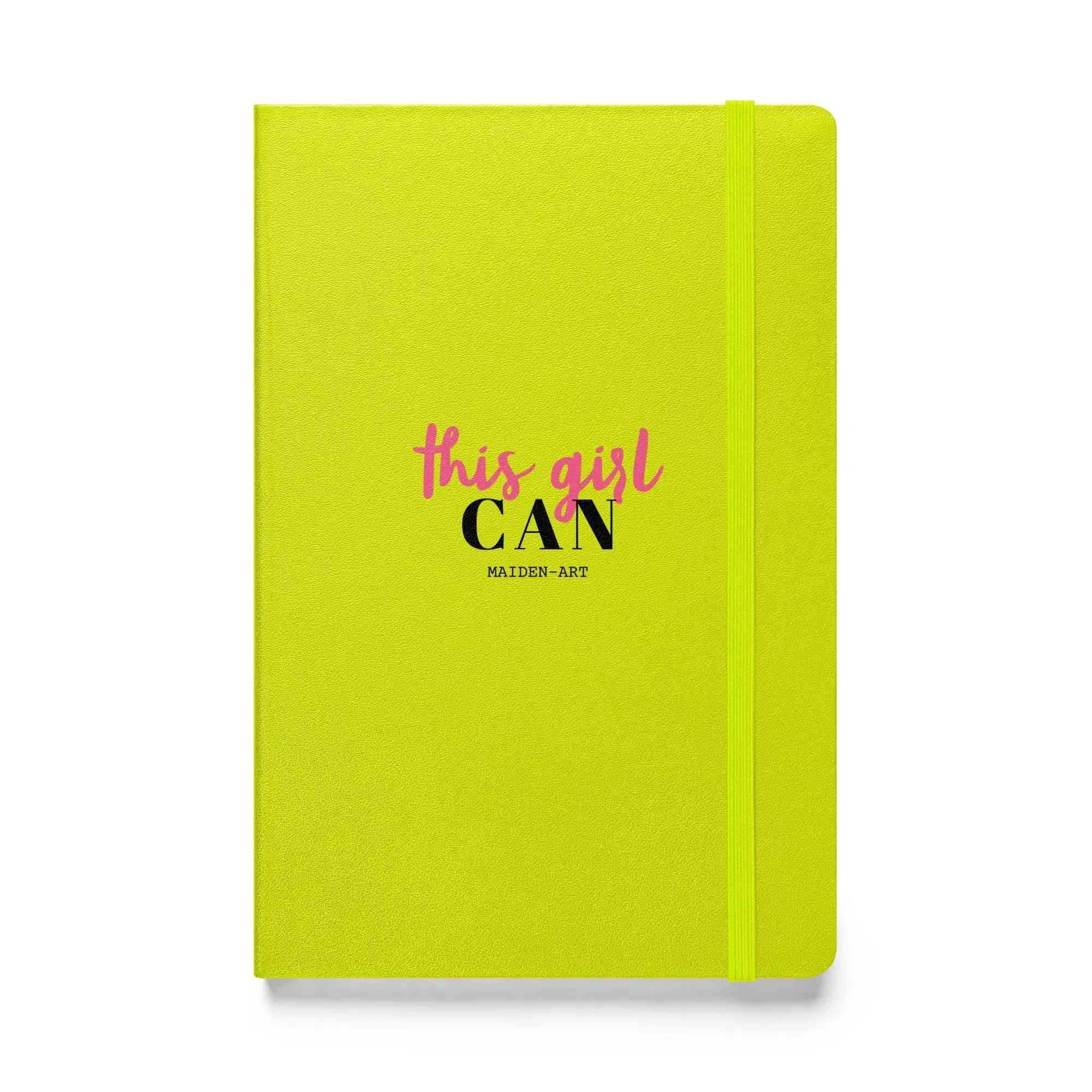 This Girl Can Hardcover bound notebook