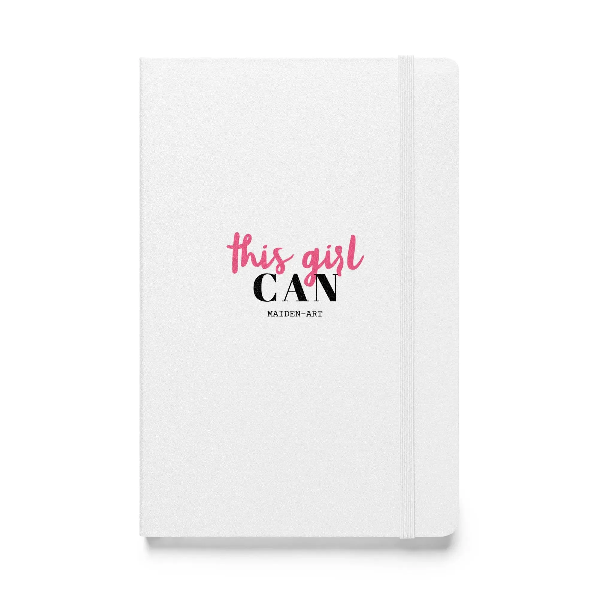 This Girl Can Hardcover bound notebook