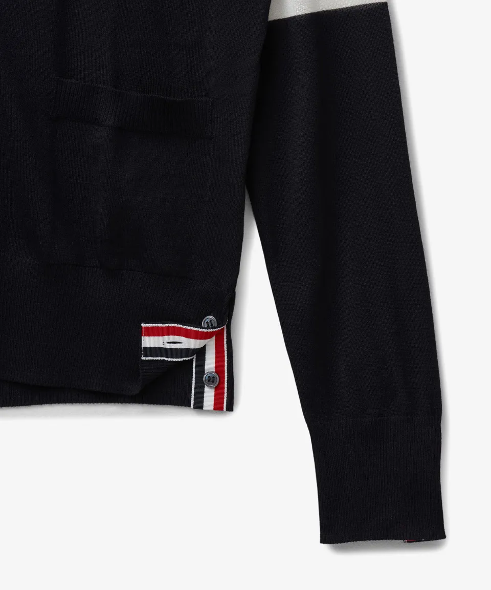 THOM BROWNE  |Casual Style Wool Street Style Long Sleeves Plain