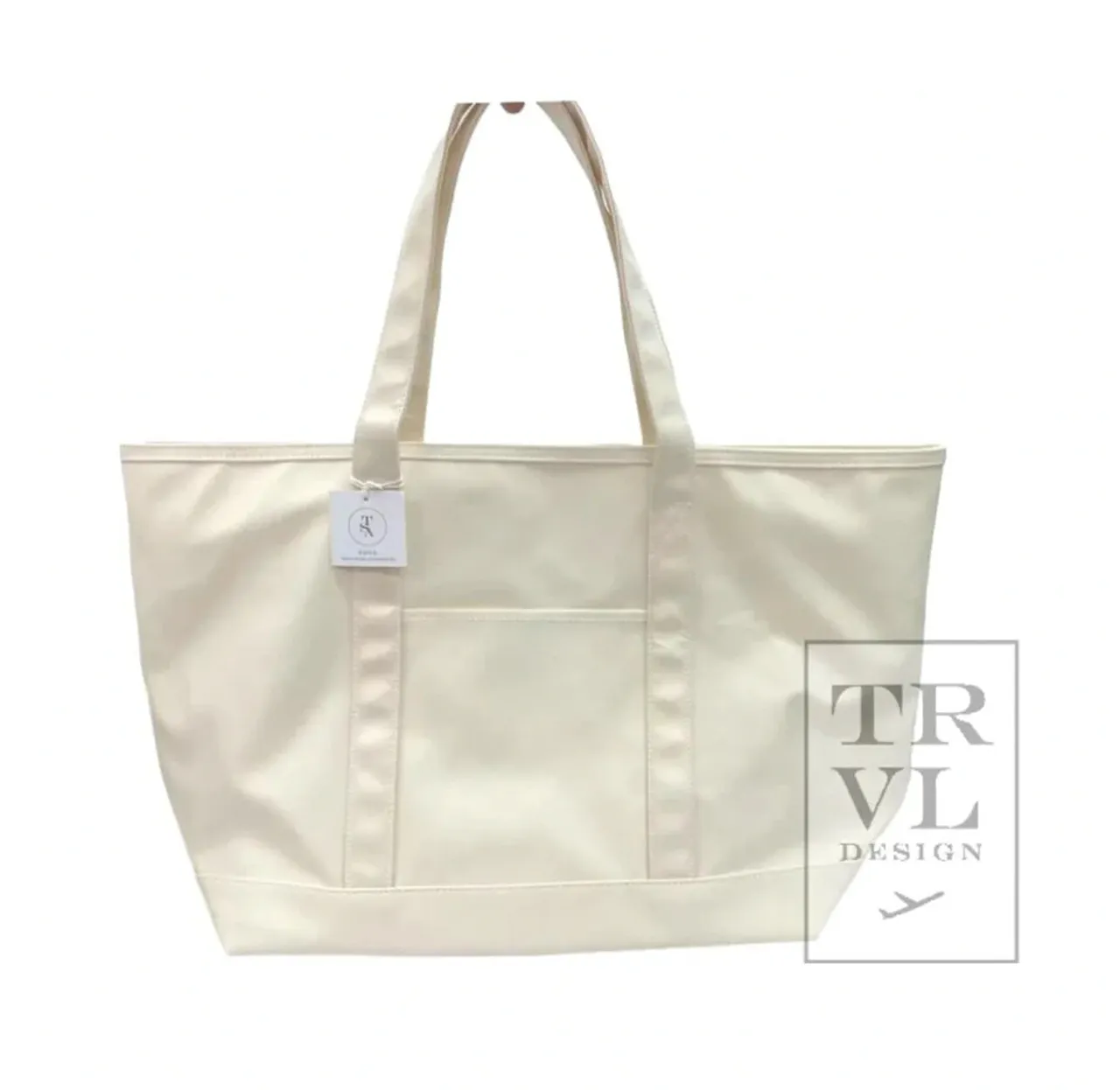 TRVL Maxi Coated Canvas, Natural