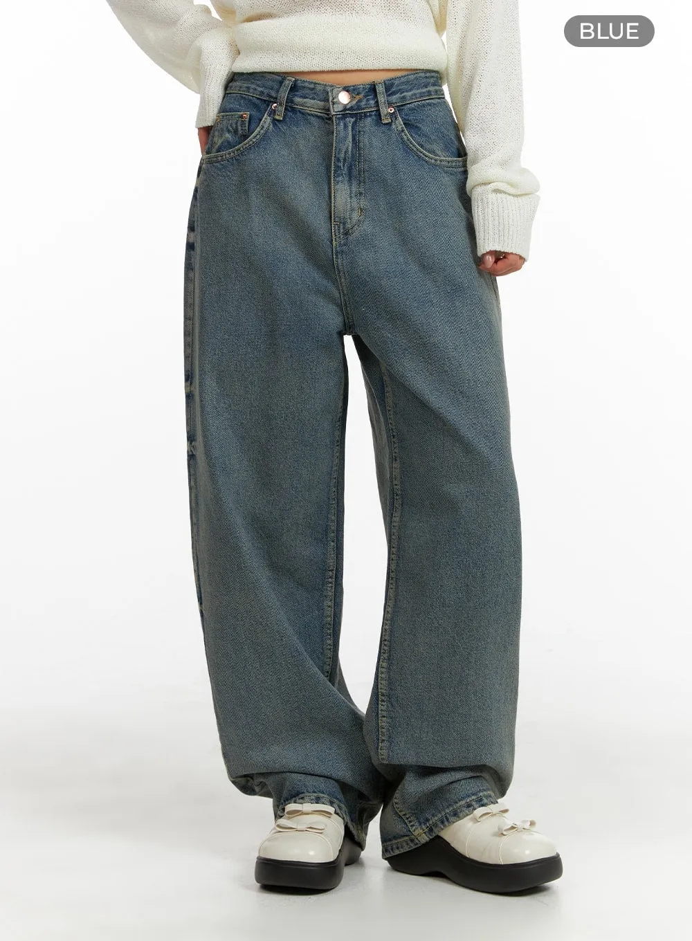 Urban Chic Washed Baggy Jeans CM411