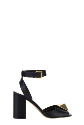 Valentino Garavani One Stud Peep Toe Sandals