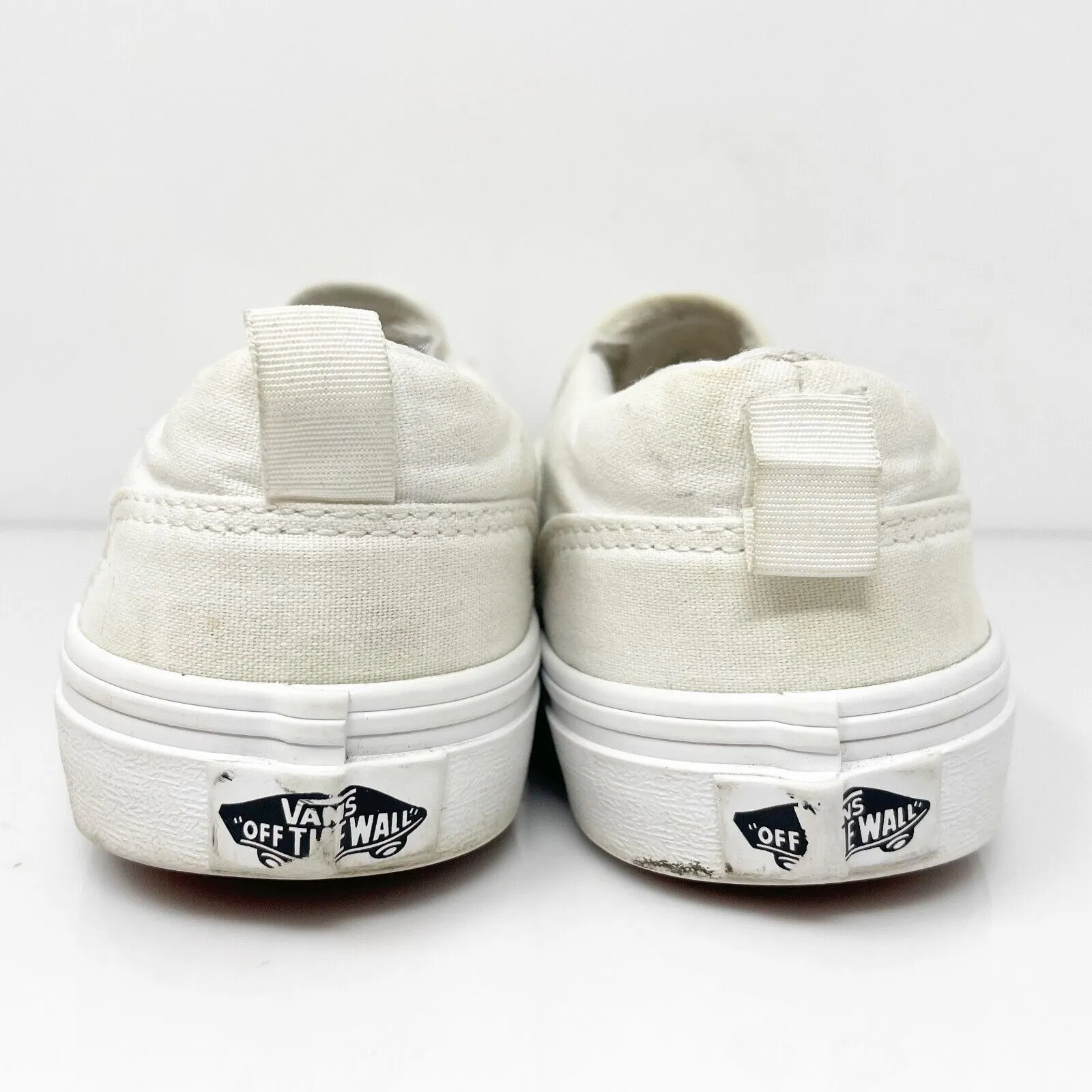 Vans Boys Classic 500714 White Casual Shoes Sneakers Size 5.5