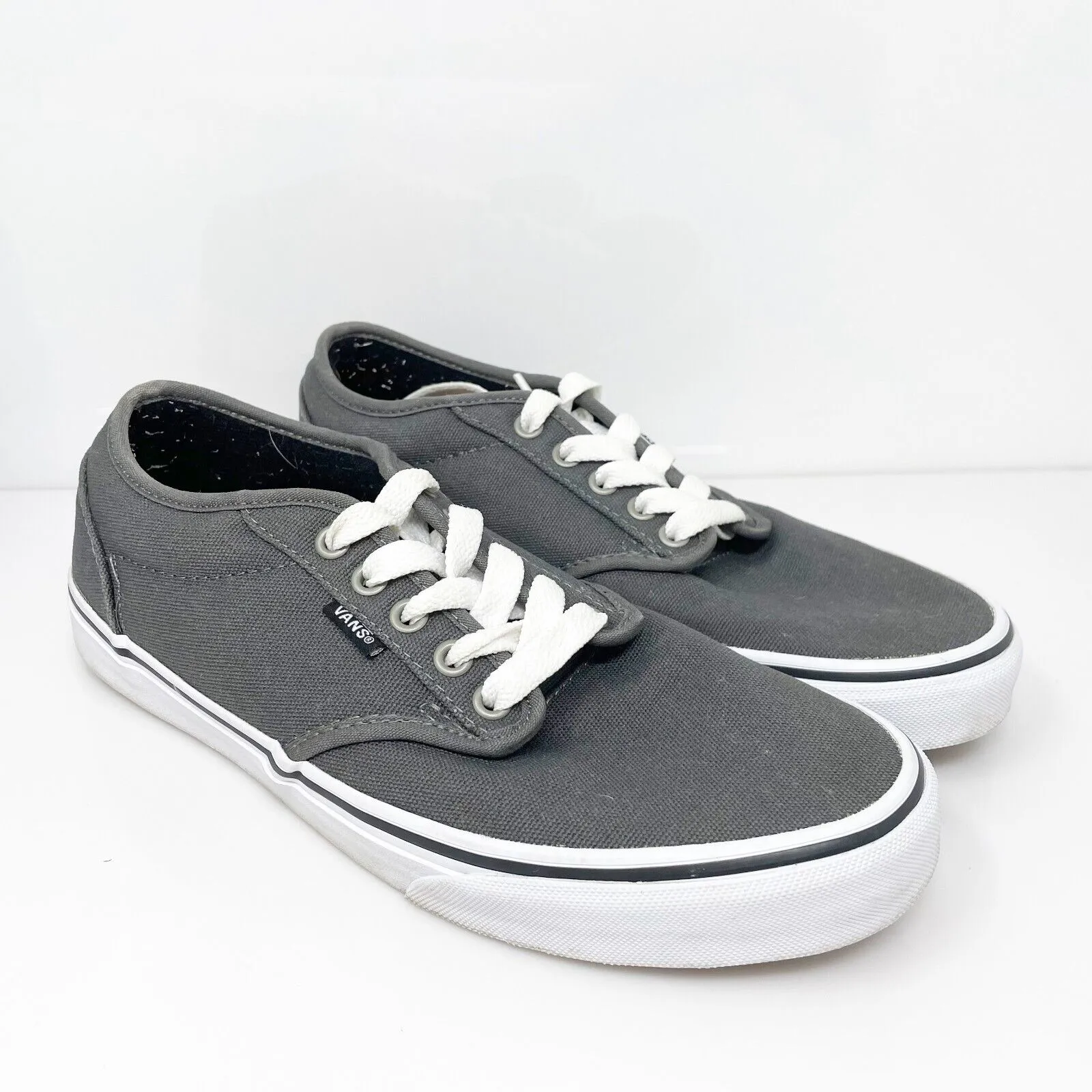 Vans Mens Atwood VN-0KC44WC Gray Casual Shoes Sneakers Size 8