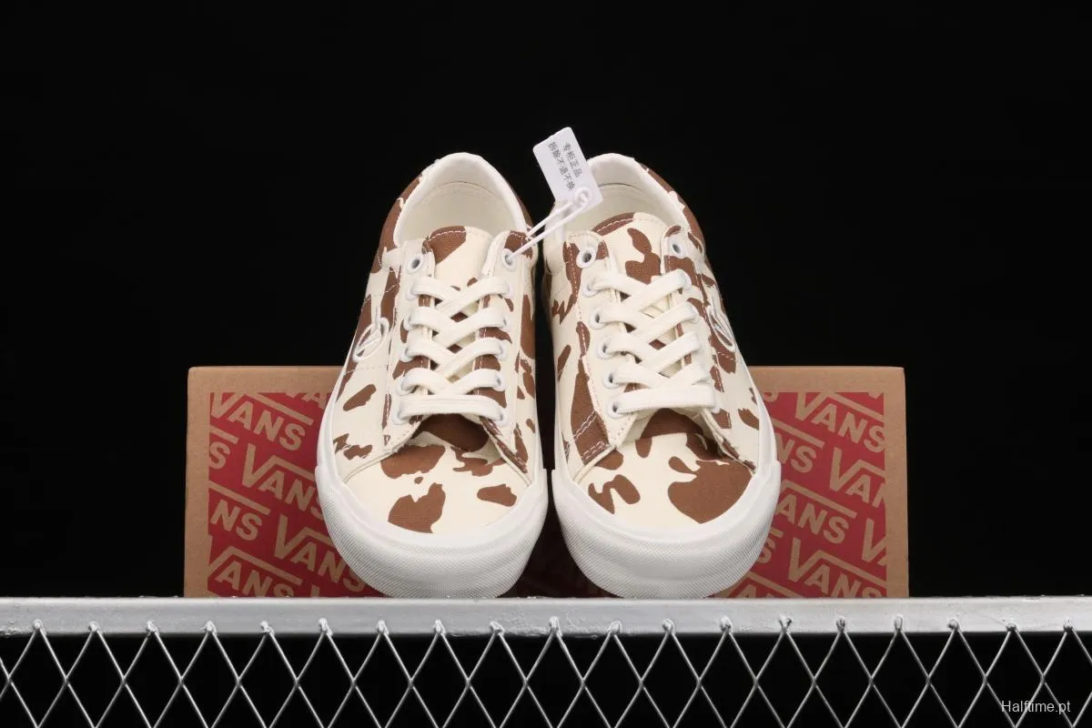 Vans Sid DX Vance brown cow striped Anaheim canvas board shoes VN0A4BTX41A