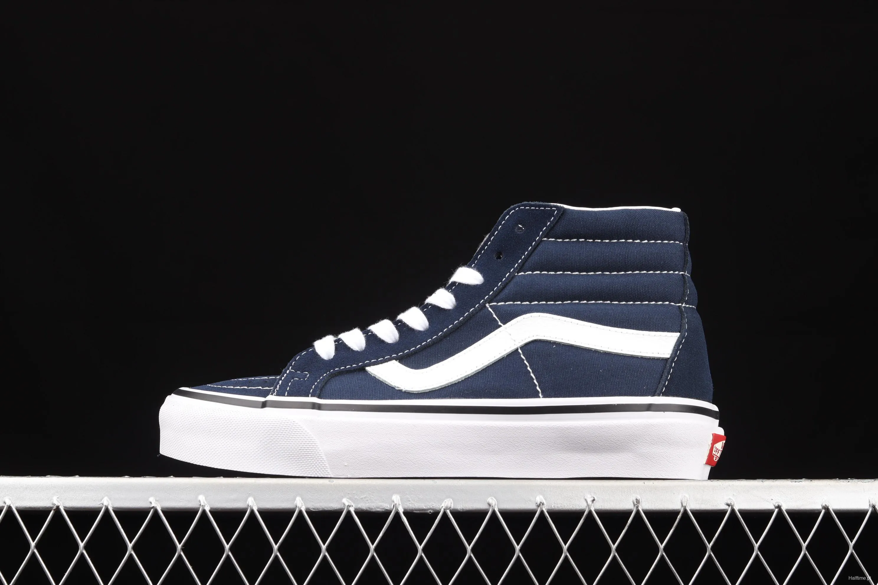 Vans Sk8-Hi Lx Anaheim dark blue high-top sports board shoes VN0A38GF9GK