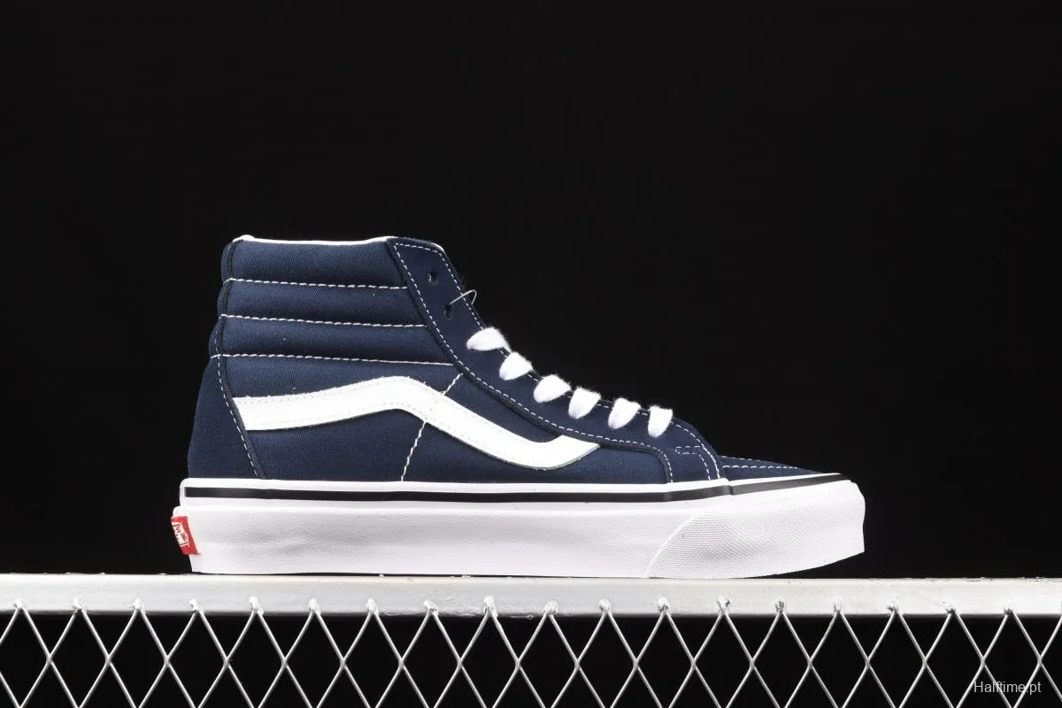 Vans Sk8-Hi Lx Anaheim dark blue high-top sports board shoes VN0A38GF9GK