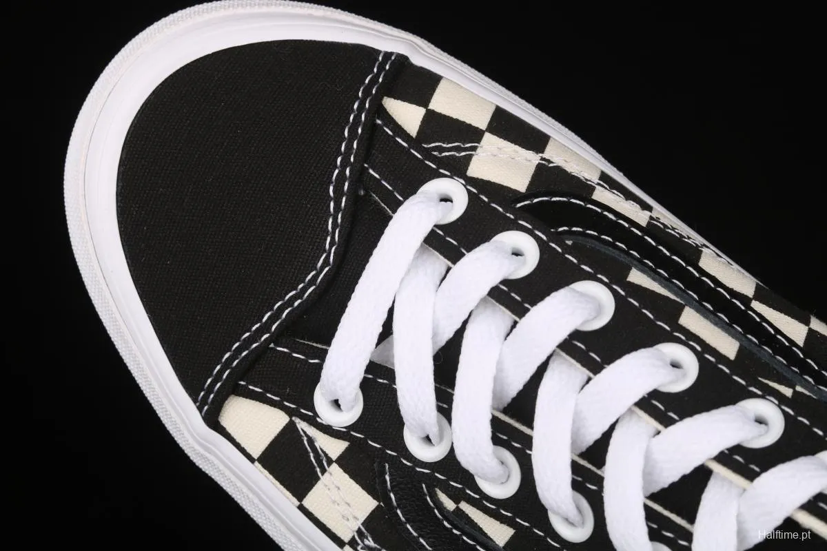 Vans Style 36 Wu Yifan same style checkerboard low-top casual board shoes VN0A54F6XC8