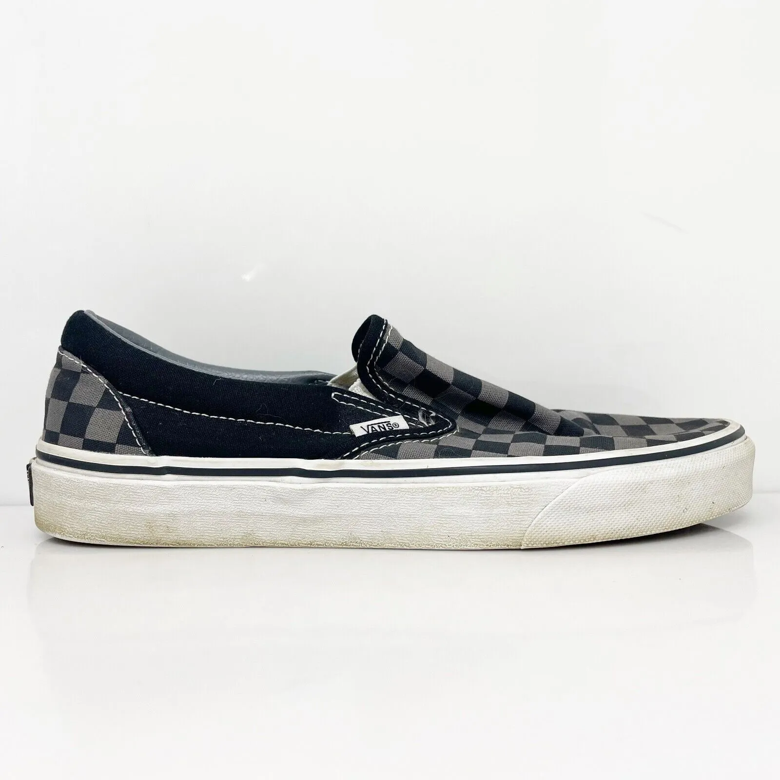 Vans Unisex Classic 500714 Black Casual Shoes Sneakers Size M 9 W 10.5