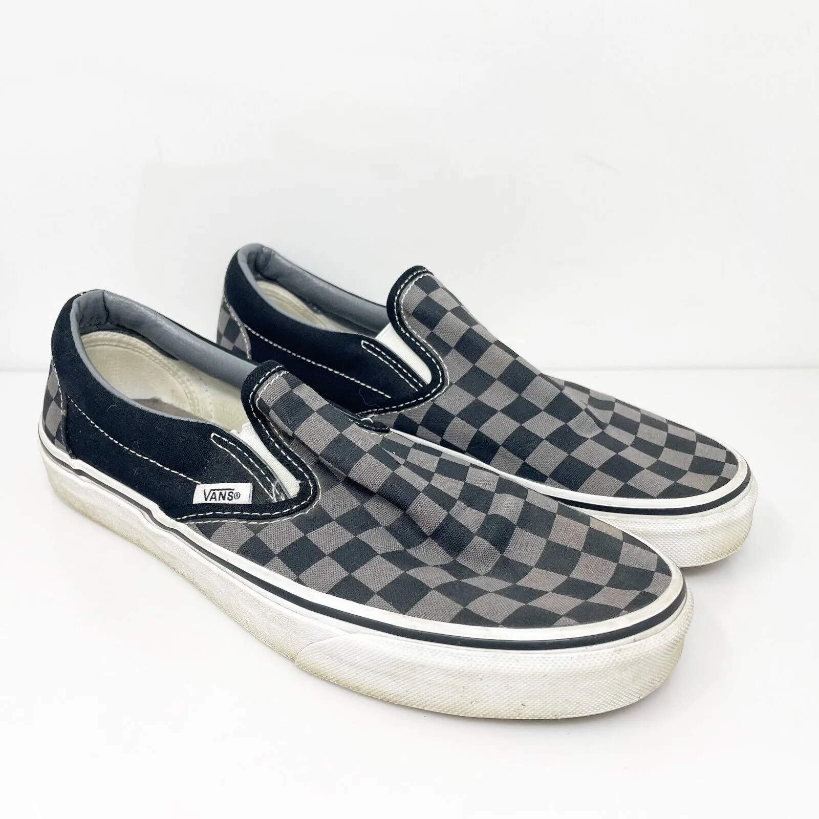 Vans Unisex Classic 500714 Black Casual Shoes Sneakers Size M 9 W 10.5