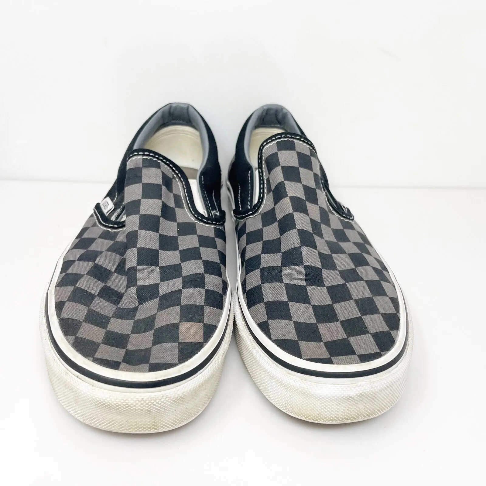 Vans Unisex Classic 500714 Black Casual Shoes Sneakers Size M 9 W 10.5