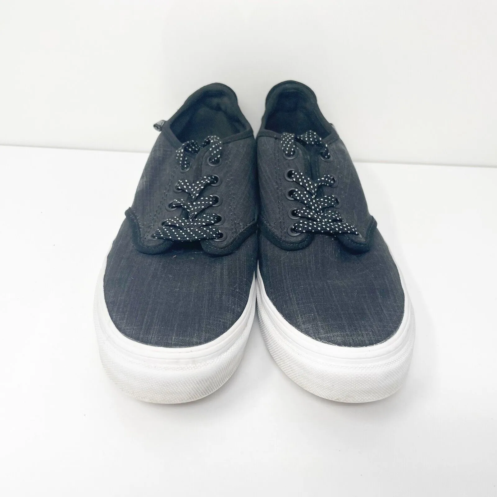 Vans Womens Off The Wall TB4R Black Casual Shoes Sneakers Size 8.5