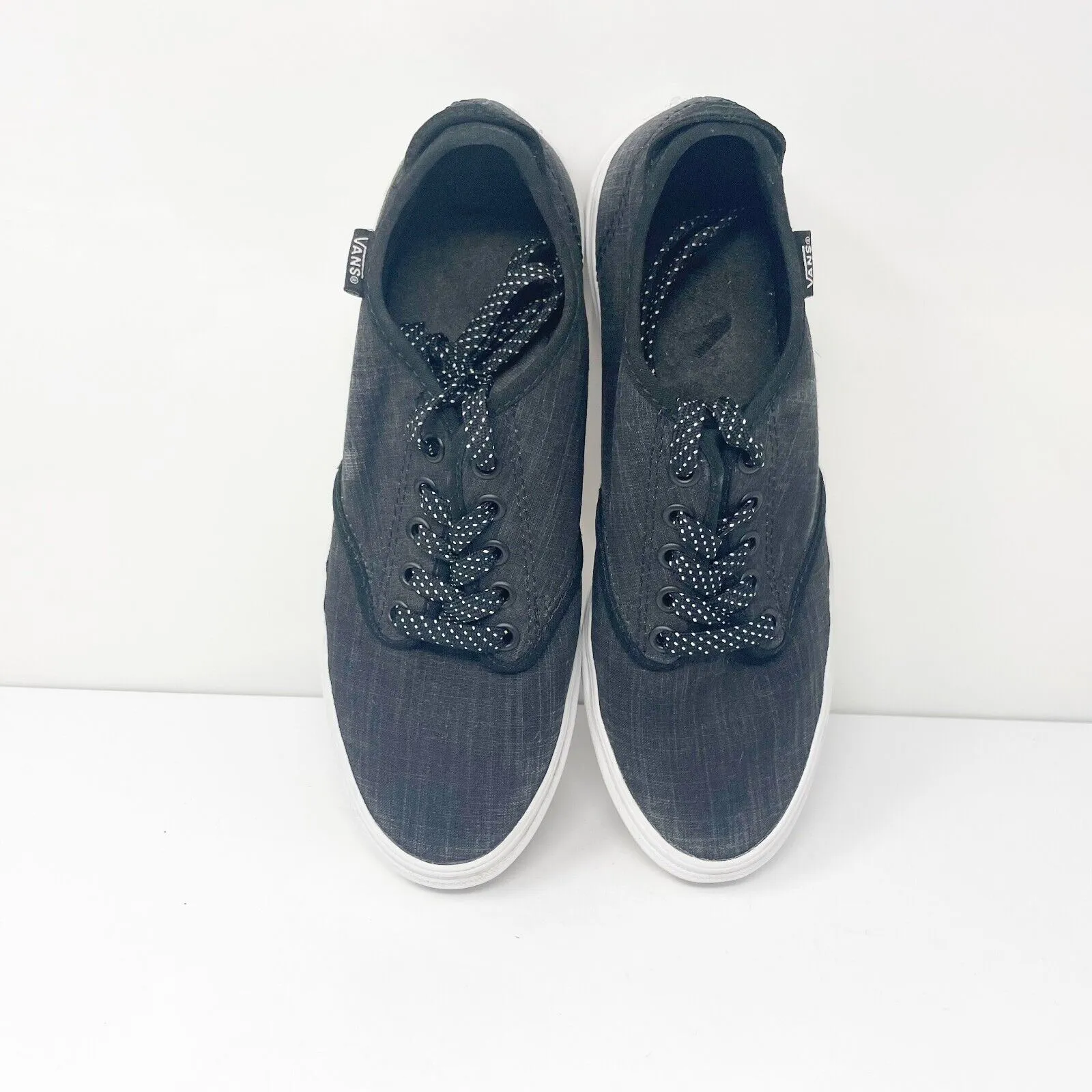 Vans Womens Off The Wall TB4R Black Casual Shoes Sneakers Size 8.5