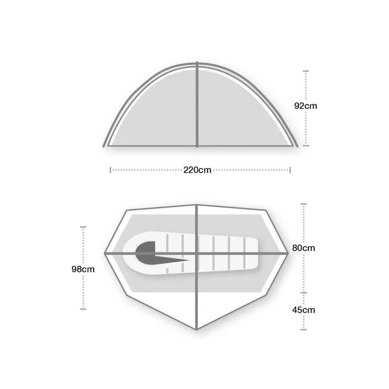 Wild Country  Helm Compact 1 - Tenda da campeggio