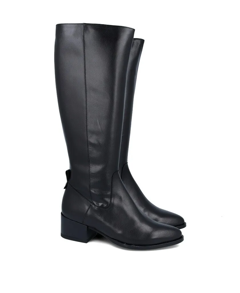 Women's black boots Wonders Future E-6902-T