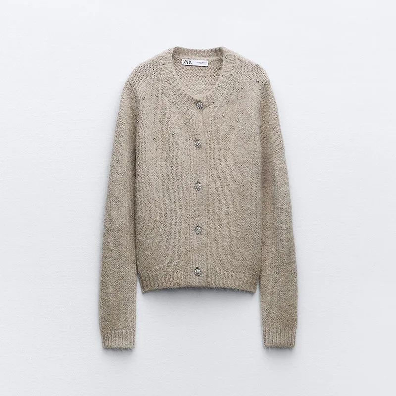 ZARA  |Casual Style Elegant Style Cardigans